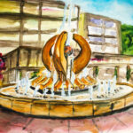 Anita Urban Brunnen an der Hauptstr